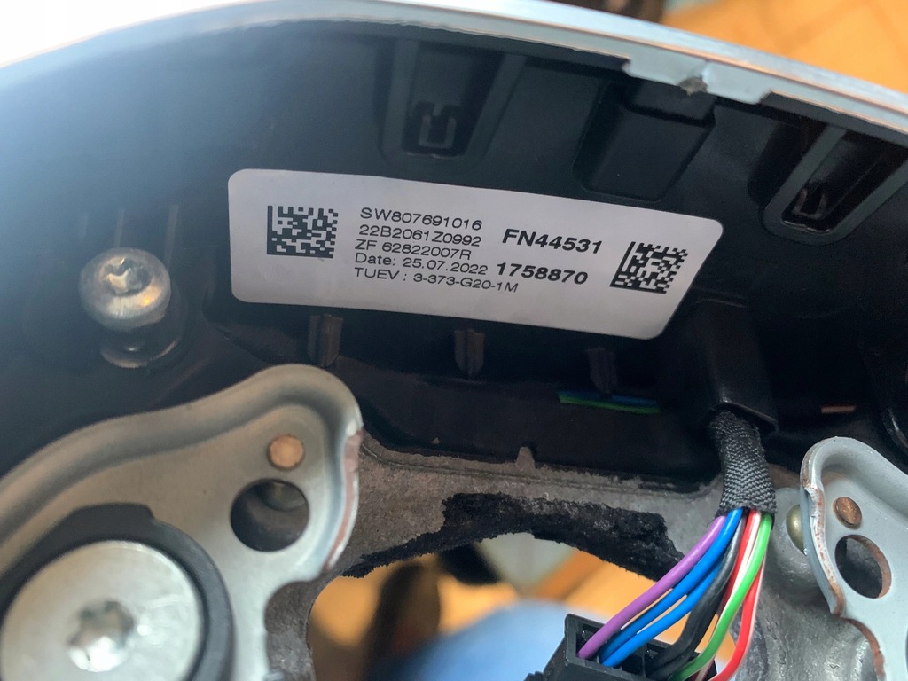 фото №10, Повітропровід m-pakiet пелюстки перемикання bmw 1 f40 2 f44 g42 3 g20 g21 4 g22 g23 g26 z4