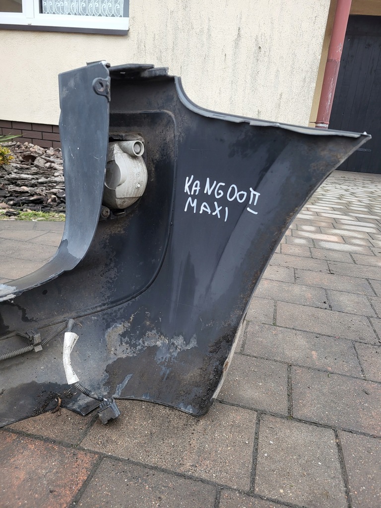 фото №11, Бампер задний czarna структура renault kangoo ii lift iii 13-