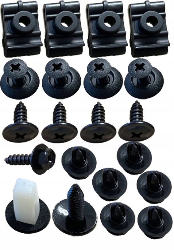 фото №1, Кліпси підкрилок outlander l200 pajero v80 v90