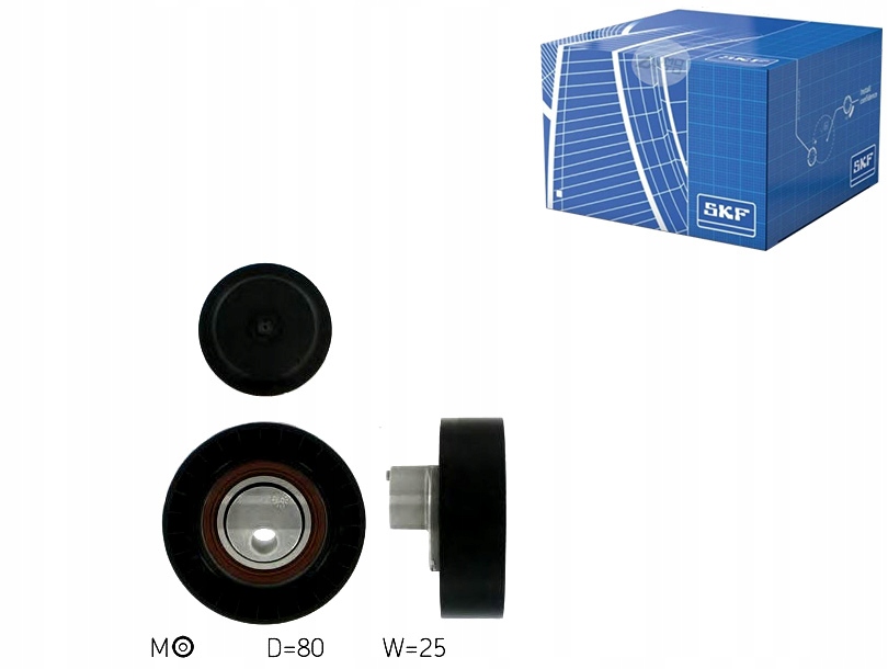 фото №13, Ролик натяжная bmw 3 5 7 x5 z3 skf vkm 38003