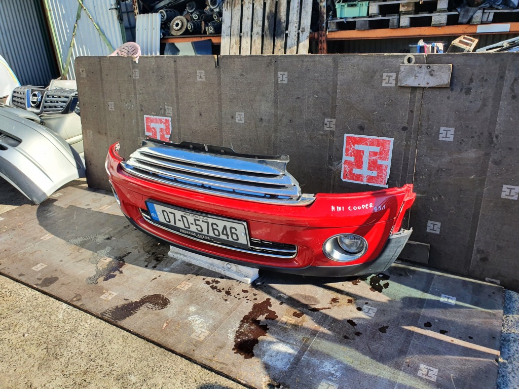 фото №3, Mini r56 бампер перед решётка радиатора противотуманные фары nr lak 851