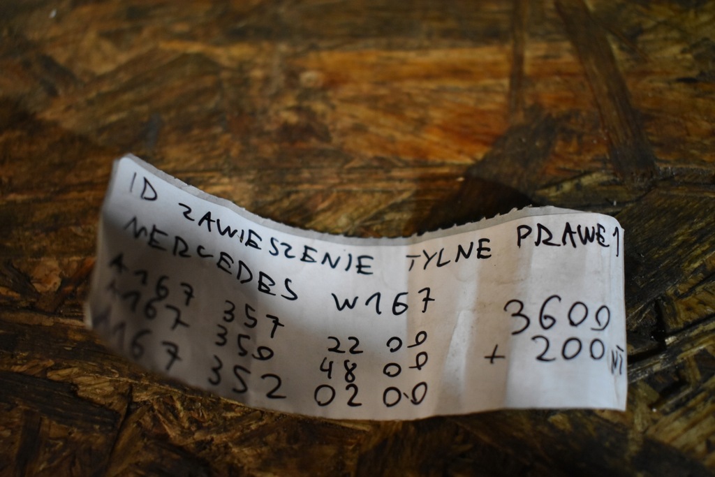 фото №6, Idealne підвіска задні праве mercedes w167 1