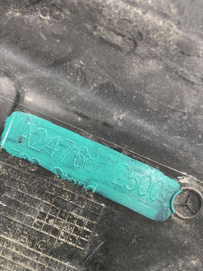 фото №6, Mercedes glb 247 x247 защита бампера задняя заднего a2476842500