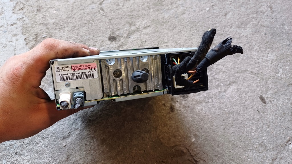 фото №3, Citroen c5 iii радио cd 9666968077