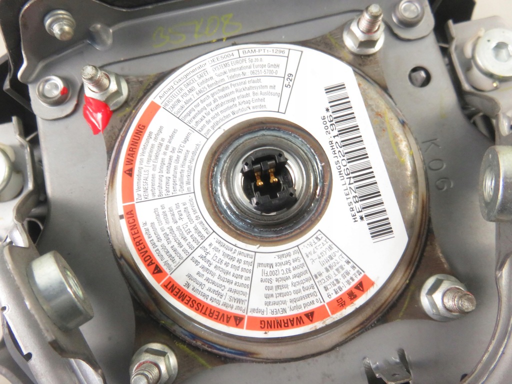 фото №6, Подушка водителя suzuki swift iii 48159821ja