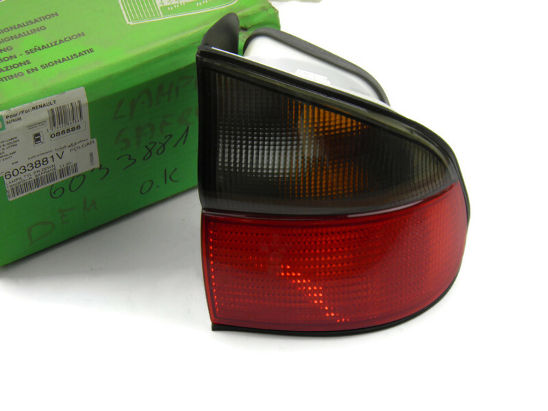 фото №1, Лампа задняя задняя правая renault safrane 96- наружная valeo