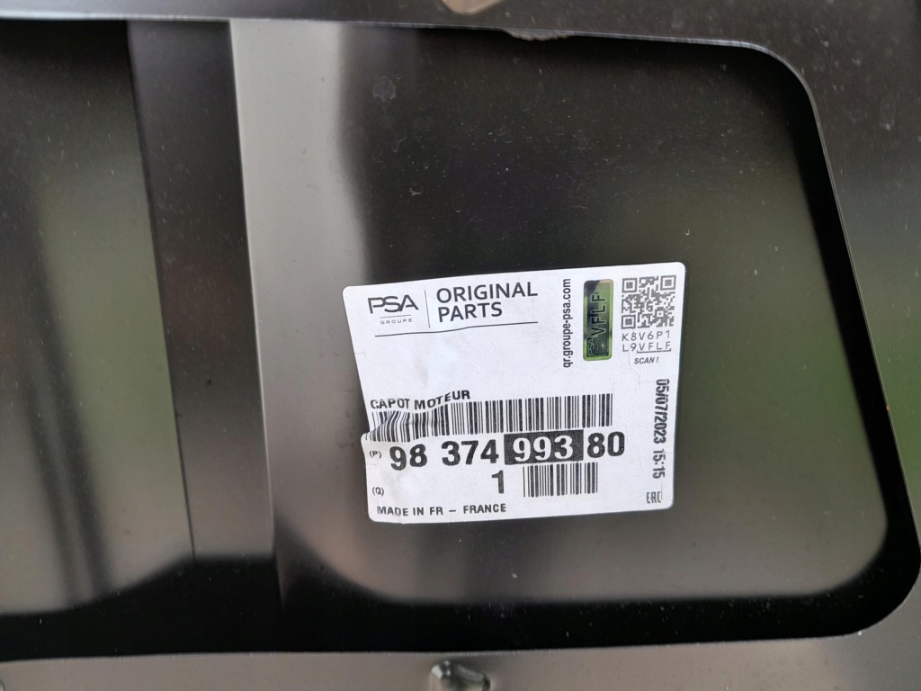 фото №13, Opel mokka b ii 20- капот перед передняя oryg