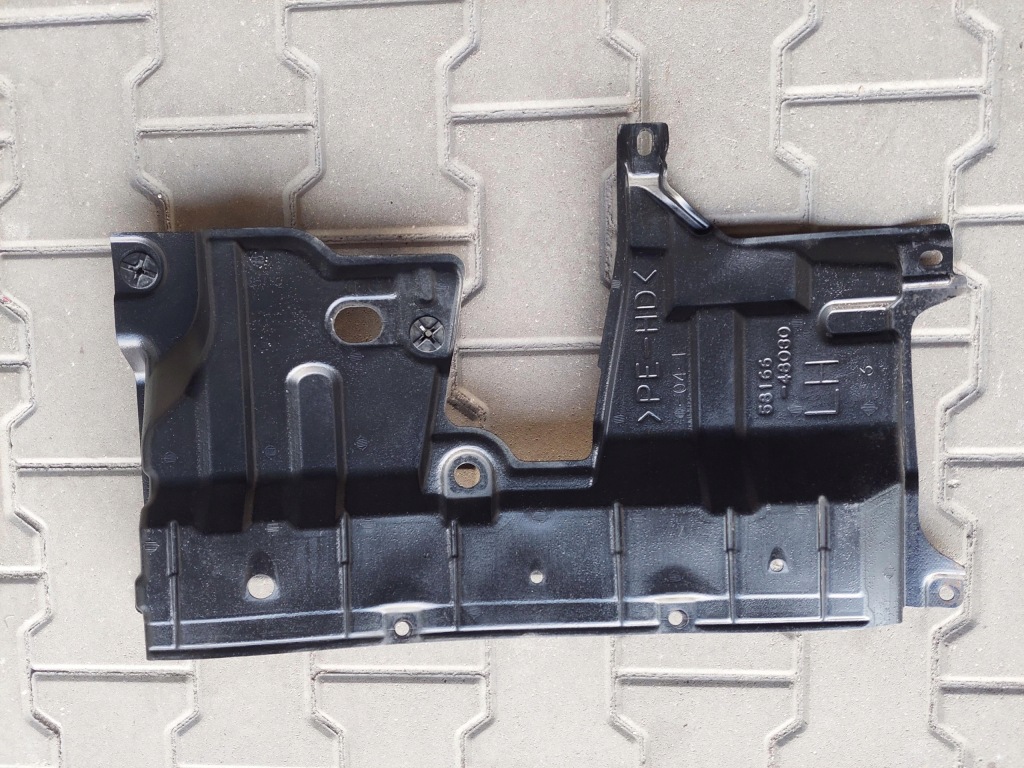 Купить Накладка под двигатель подвеска левая 58166-48030 lexus rx 3 rx450 h