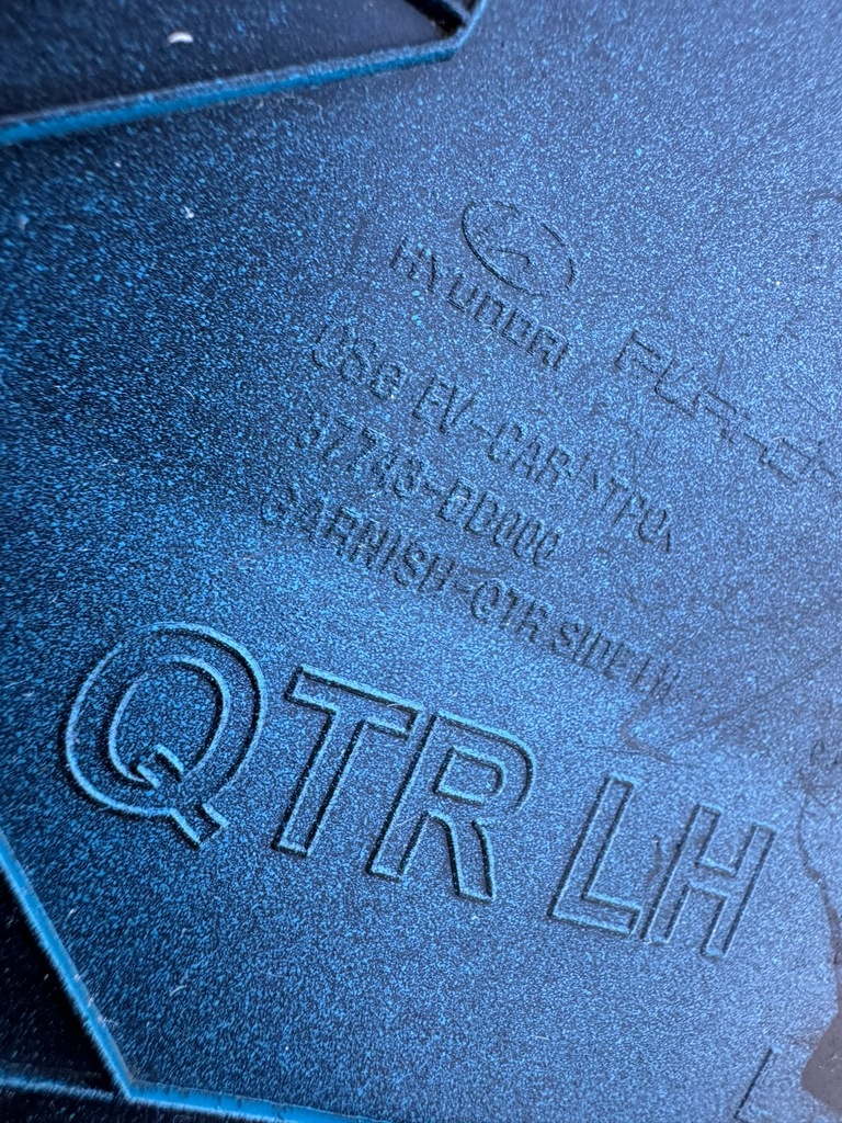 фото №9, Hyundai kona 1 i lift 20r- молдинг крила лівий перед передня 87713-dd000