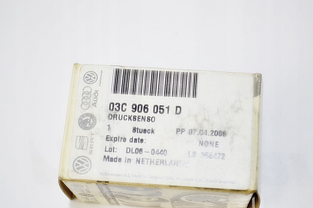 фото №12, Датчик тиску пального 03c906051d новий oryg. vw