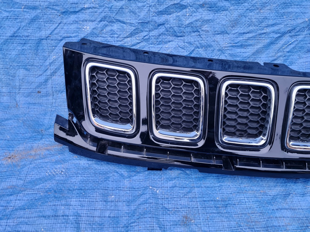 фото №4, Jeep compass ii 2017 - решётка радиатора решётка радиатора хром