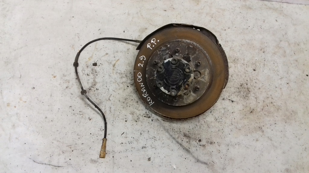 фото №1, Поворотный кулак правый перед сцепление ступица ssangyong korando musso 2.9 96-