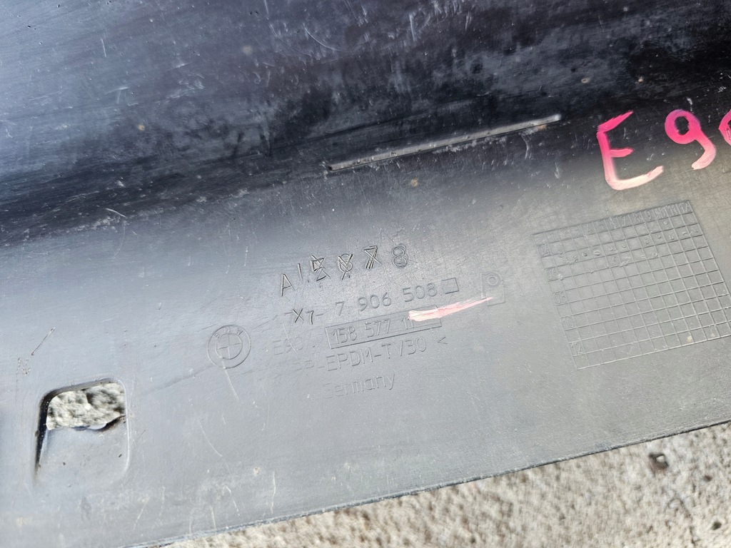 фото №14, Bmw seria 3 e90 e91 молдинг поріг поріг права m-pakiet 7906508