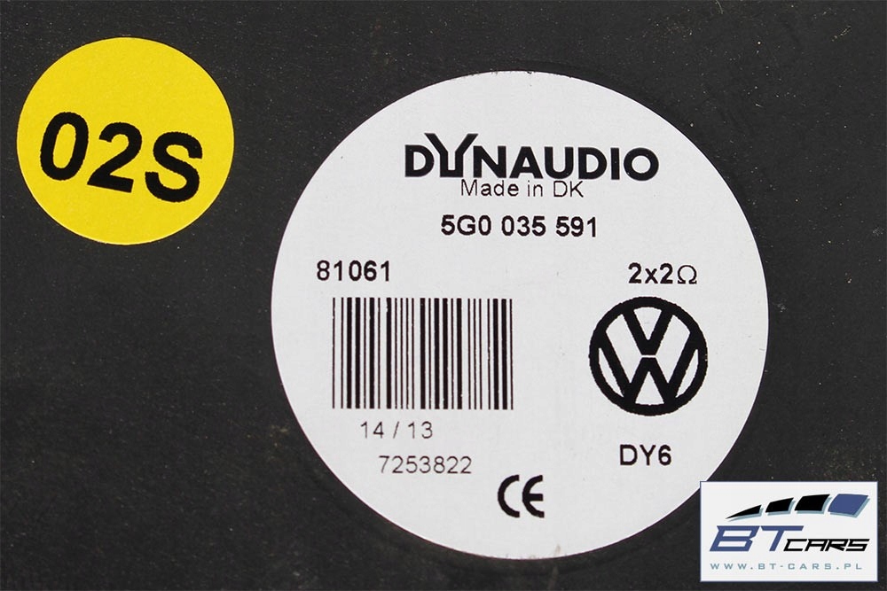 фото №14, Vw golf 7 sportsvan динамики dynaudio усилитель 5g0035456 1k8035453 5g0035