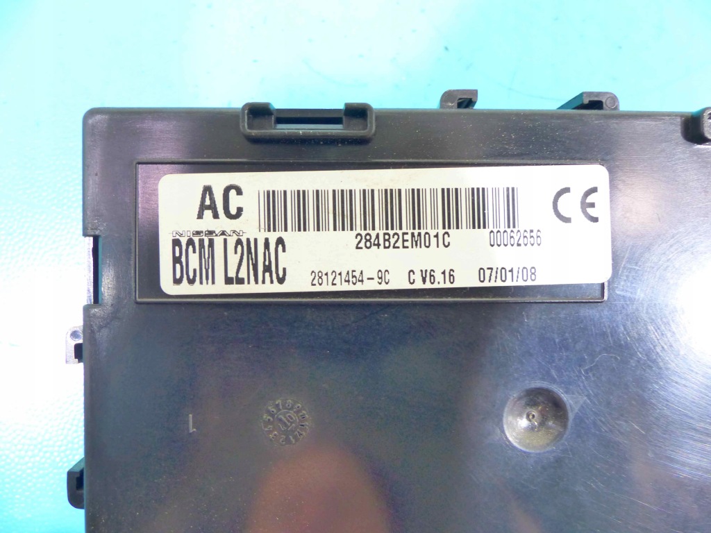 фото №11, Бортовой компьютер набор nissan micra k12 mec37-300 1.2 16v