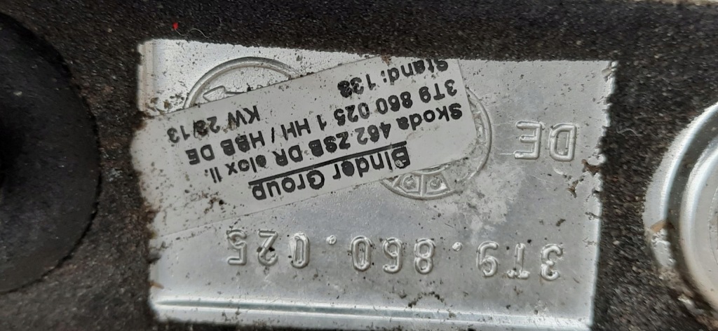 фото №10, Рейлінги дахові комплект skoda superb ii 3t9860026