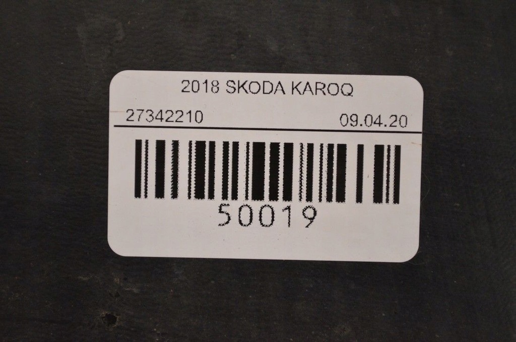 фото №16, Накладка бампера спойлер перед skoda karoq 17-