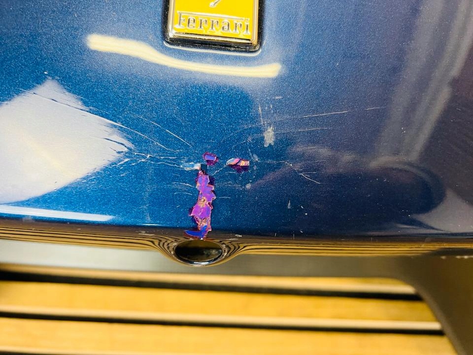 Купить Ferrari 488 pista бампер сплиттер карбон перед