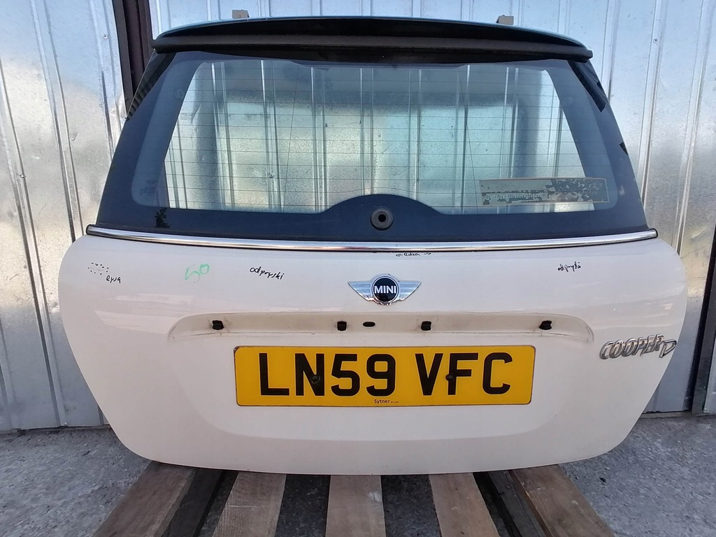 фото №1, Кришка багажника скло задня mini cooper r56 850 06-09