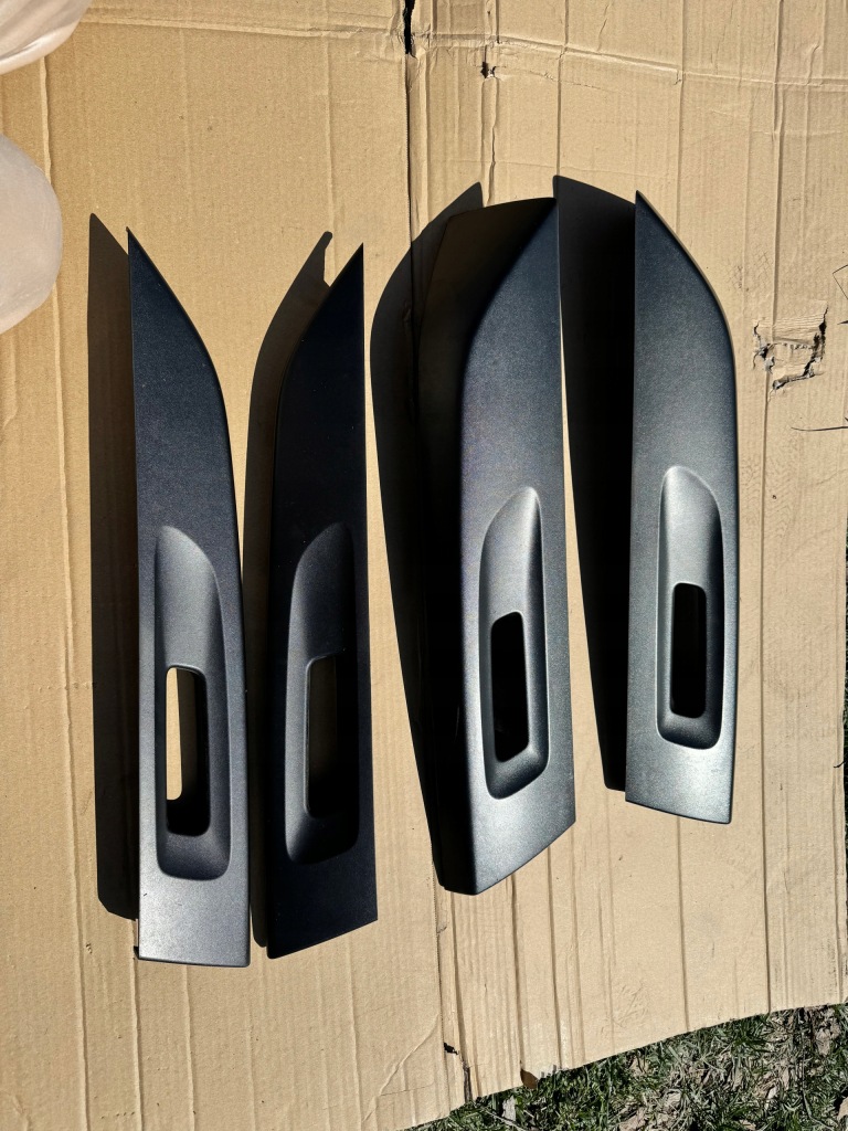 Купити Dacia duster накладка на рейлінги заглушка накладка комплект 4 szt