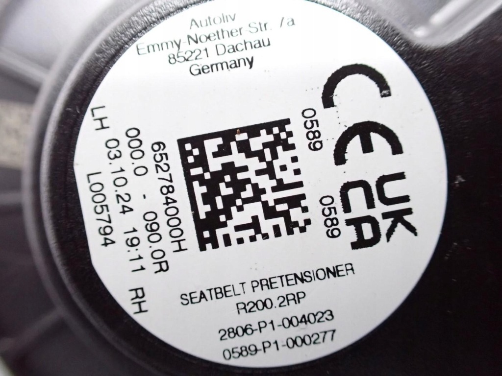 Ремень безопасности правый задний  9875720 m-pakiet bmw x1 u11 iii 24r с Разборки