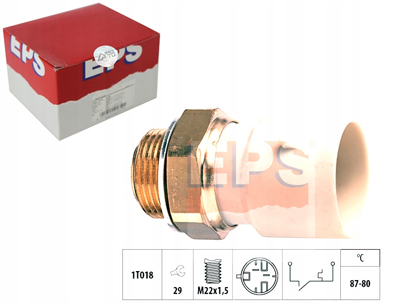 фото №1, Выключатель вентилятора радиатора volvo eps