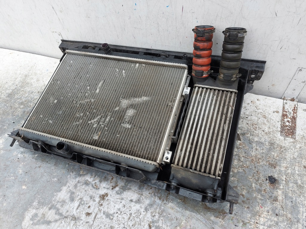 фото №10, Peugeot 3008 1 09- 1.6 thp pas передний радиатор вентилятор