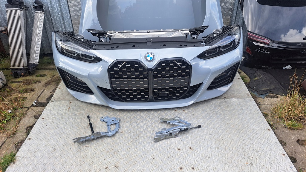 фото №8, Bmw 4 g26 420dx m-pakiet grand coupe перед капот лампи бампер крила c4p