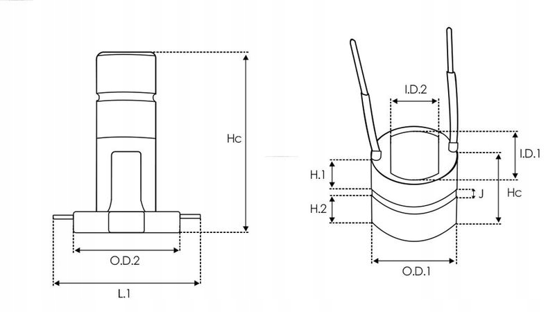 фото №4, Komutator генератора asl9074s as-pl