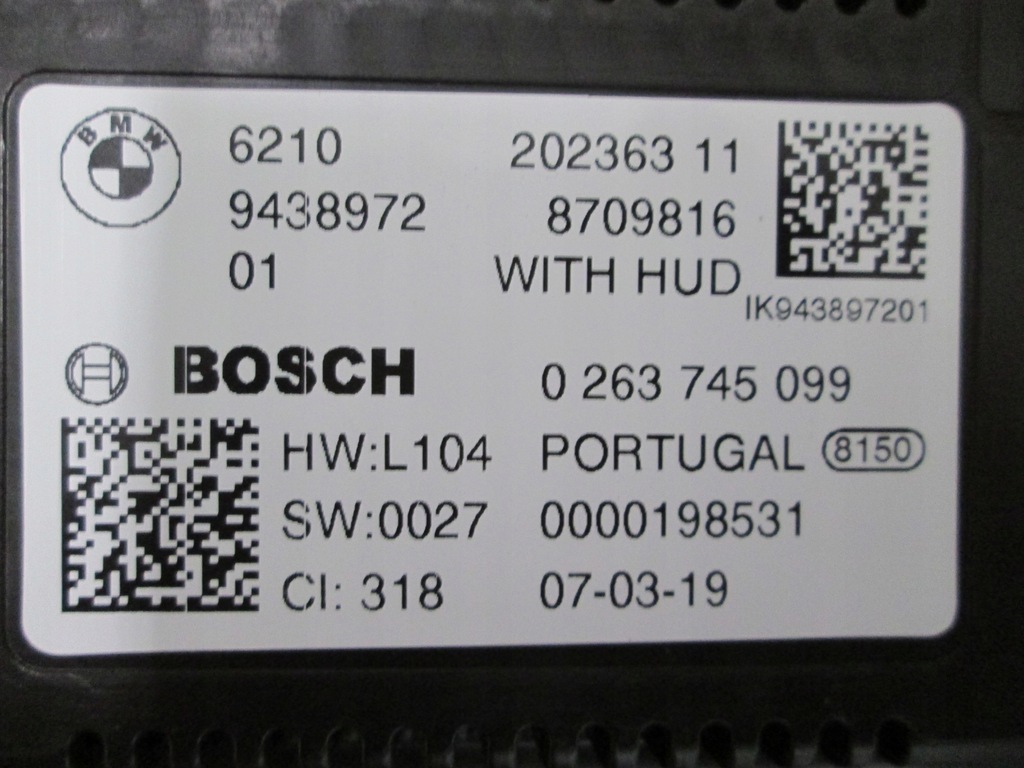 фото №8, Bmw 1 f40 2 f44 z4 g29 счетчик led 10.25``