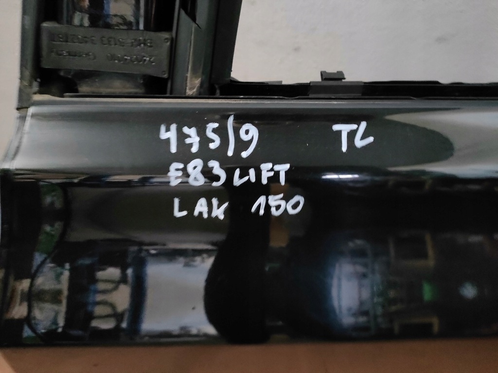 фото №7, Bmw x3 e83 lift дверь левый задняя black sapphire