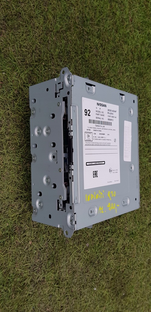 фото №1, Радио навигация infiniti q30 28330 4gn4f