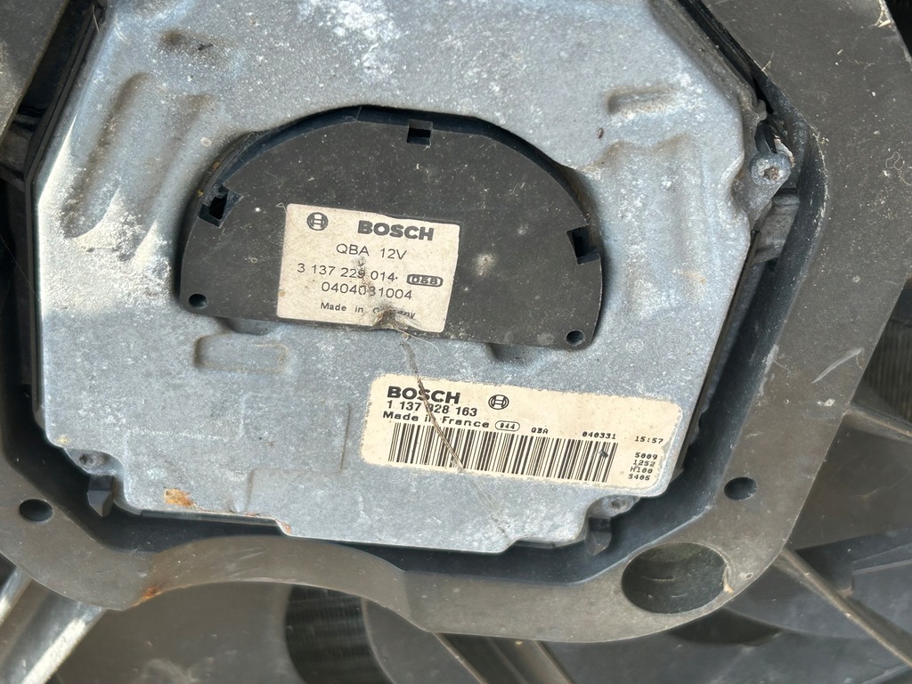 фото №6, Seat alhambra 00- 1,9 tdi радиатор вентилятор