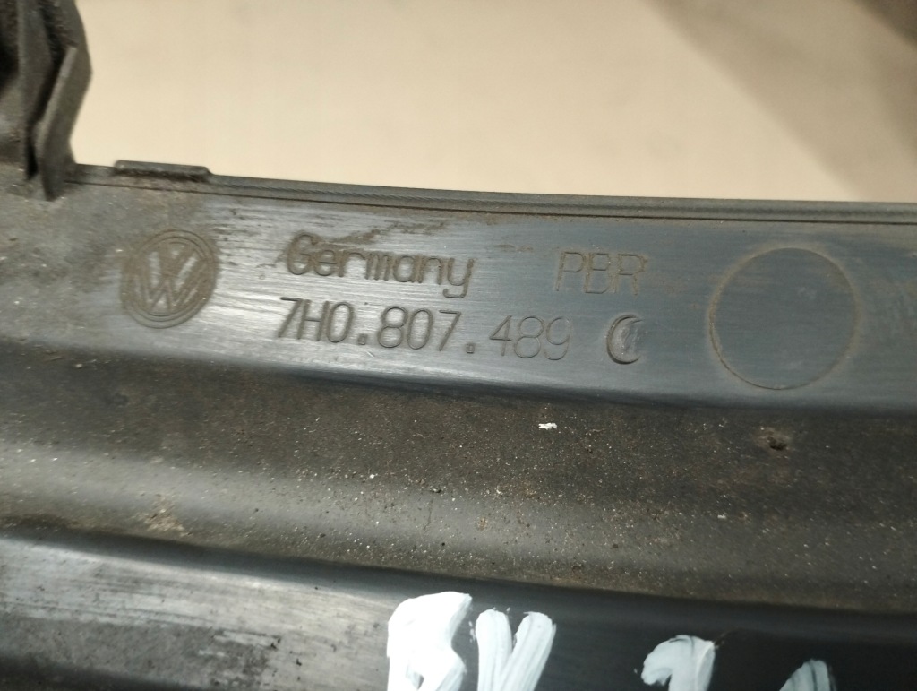 фото №8, Решётка молдинг бампера vw transporter t5 04- 7h0807489