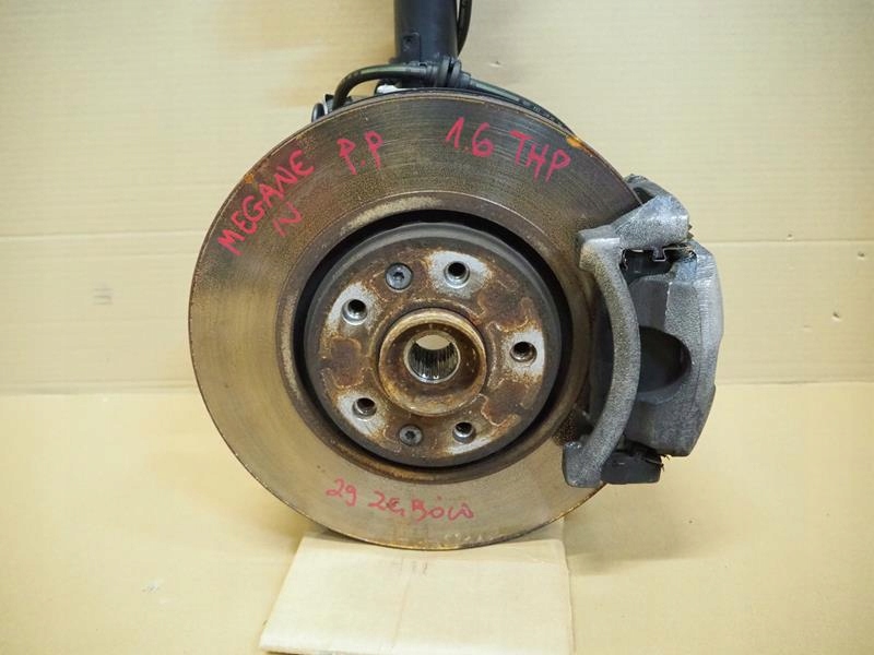 фото №6, Амортизационная стойка поворотный кулак правый перед megane iv 1.6 thp