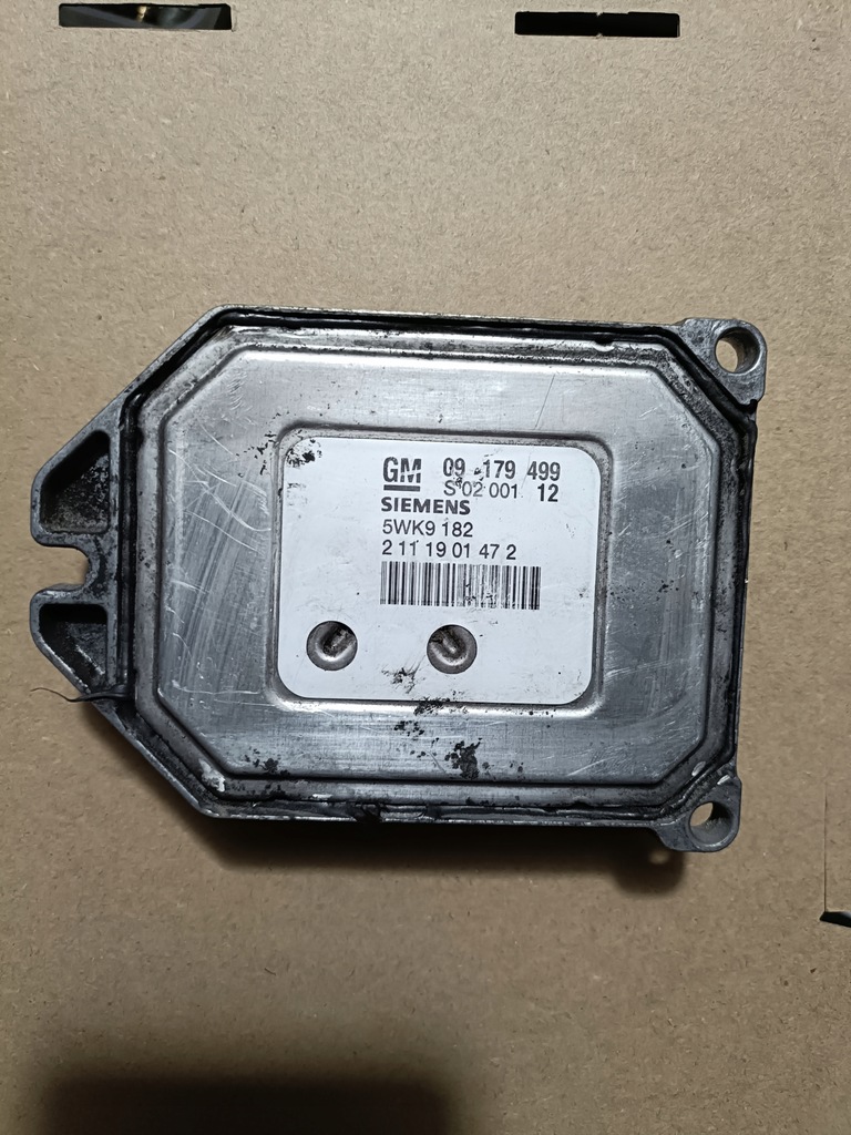 фото №5, Блок керування двигуна opel vectra c 09179499