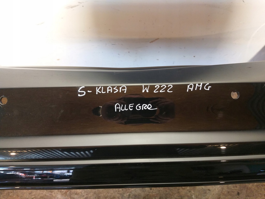 фото №8, Бампер задняя mercedes s-klasa w222 amg pdc