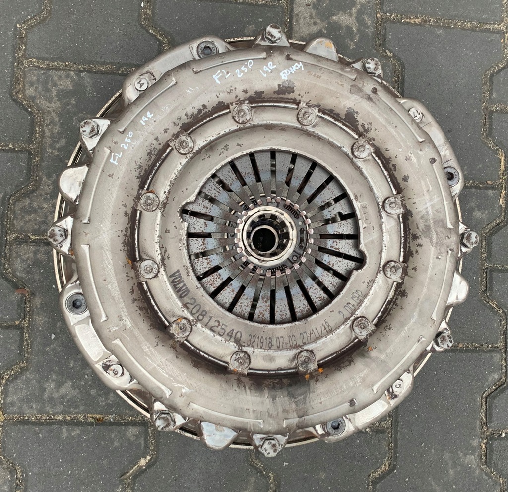 фото №10, Зчеплення притиск колесо midlum volvo fe fl 250 euro 6