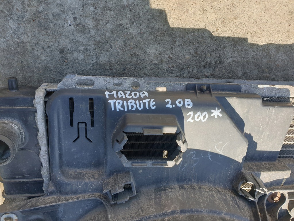 фото №5, Радиатор wody вентиляторы mazda tribute 2.0 benz