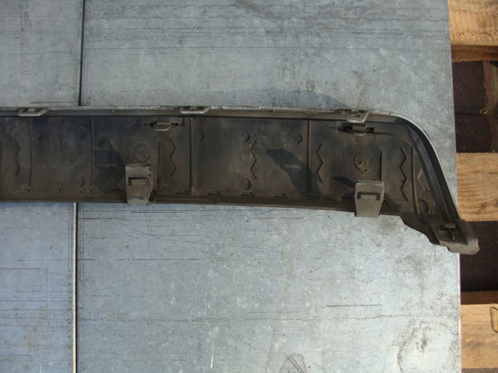 фото №8, Накладка спойлер бампера задняя задний peugeot 1007