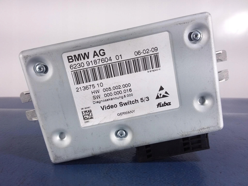 фото №1, Bmw 7 f01 f02 модуль блок управления videoswitch 9187604