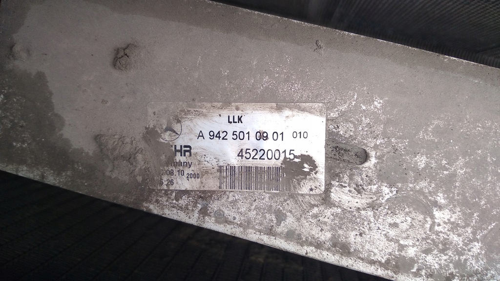 фото №5, Радиатор mercedes actros mp2 mp3