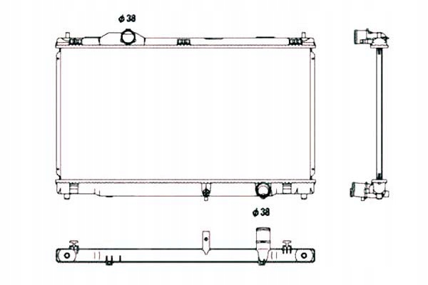 Купить Nrf радиатор lexus is250 2