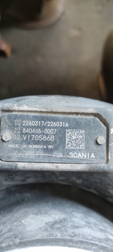 Турбіна турбонагнітач scania xpi euro 6 2009728 Зі Шроту