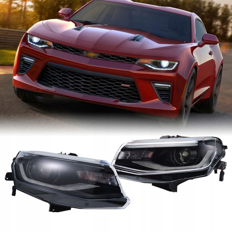фото №1, Лампы передние фары full led би-светодиодный kpl. chevrolet camaro 2016-2018