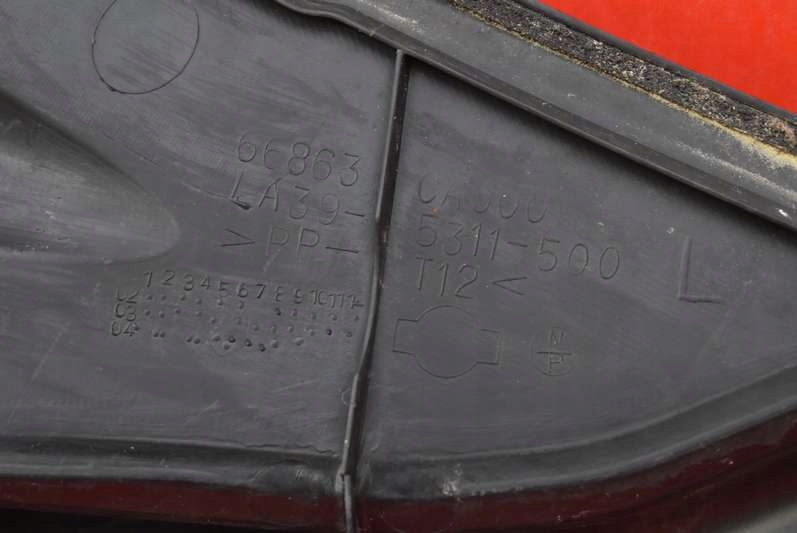 фото №11, Жабо левая eu 66863-ca000 nissan murano z50 02-08