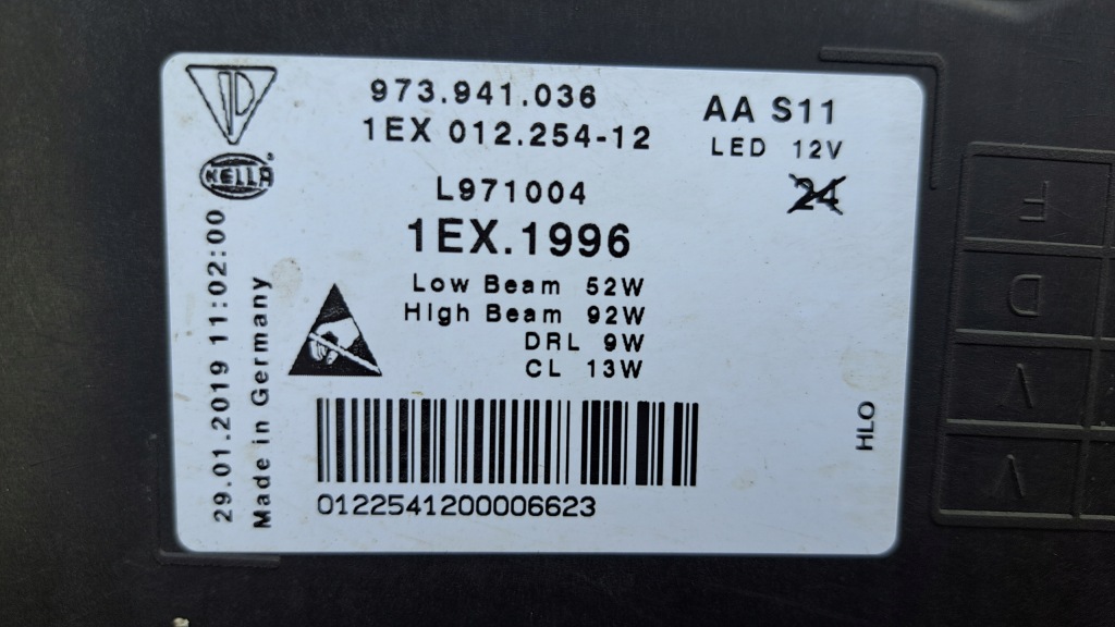 Porsche panamera 973 full led matrix фара передня в Україні