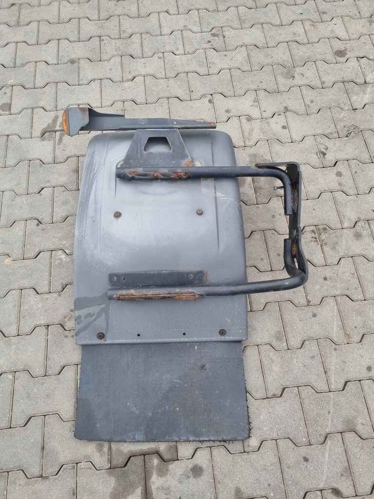 фото №1, Крыло левый kompletny подкрылок кронштейн renault midlum dxi volvo fl r 22.5