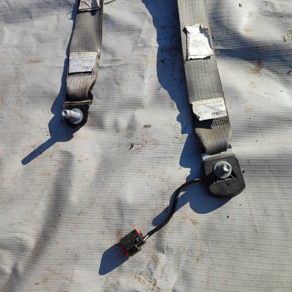 фото №4, Jeep cherokee liberty kj ремни безопасности перед