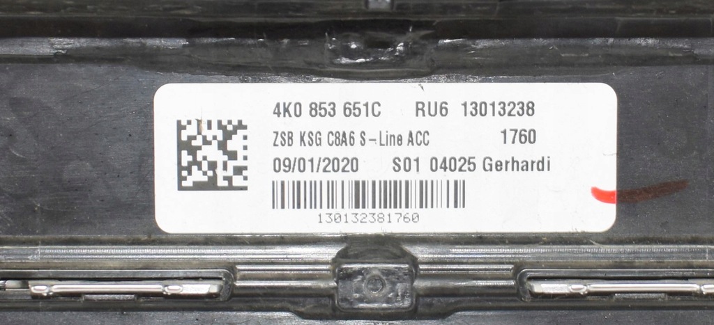 фото №7, Audi оригінальний номер 4k0853651 решітка радіатора